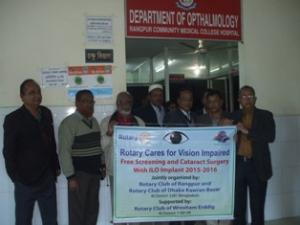 Eye Camp in NW Bangladesh.