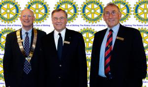 President Crawford, Ranald Ross-Watt, V.P. Martin Ross