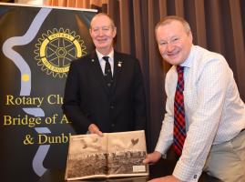 Ranald Shepherd with Peter Farr