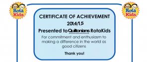 Certificate of Achievement