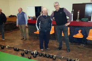 Bowling indoors at Park Hall