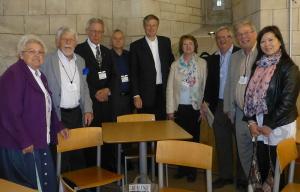 Rotarians with Zac Goldsmith