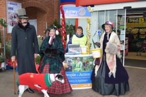 Collecting at Tescos