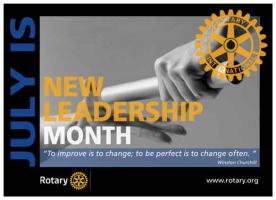 July is New Leadership Month