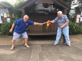 Uttoxeter Rotarians refuse to vegetate during Covid-19 lockdown