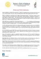 Rotary & Polio Eradication
