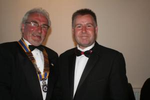 President Clive & Past President Paul