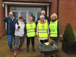 Saplings planted at children's charity 