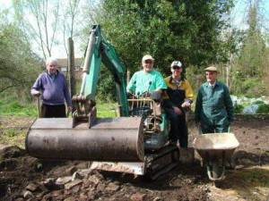 Four fine men and a Machine will polish off this job!