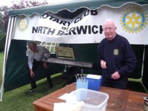 Barbecue at the Abbey care home