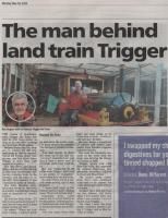 Roy Rogers & Trigger the Train from Southern Evening Echo