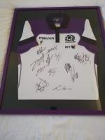Signed Scotland Rugby Shirt Raffle