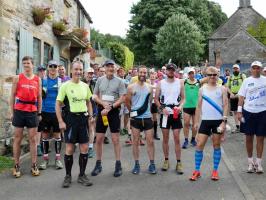 Runners at the start 