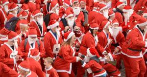 Santa Fun Run