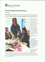 Dorset Mind - Press Release - 14th June