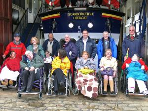 Visit to the RNLI Station to see the boat
