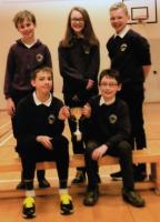 Aviemore Primary School Team won the local heat of the 2019 Rotary District Primary School Quiz in a close competition.
