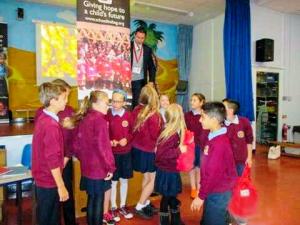"School in a Bag" at Whitchurch Primary School