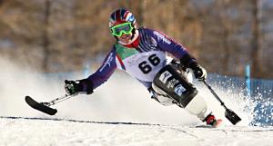 Disabled Paralympian Sean Rose