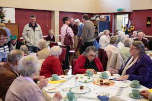 Delicious sandwiches and cakes with a good cup of tea, what more could you want?