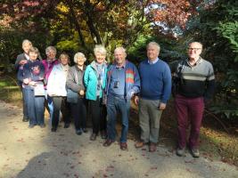 Club members enjoying Sheffield Park