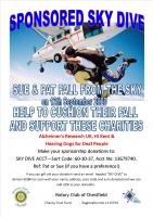 Sponsored Charity Sky Dive! - THEY DID IT!