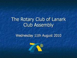 Club Assembly 2010