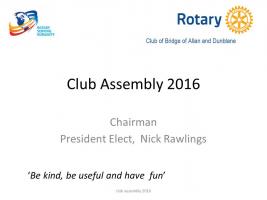 Club Assembly