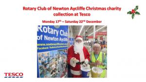 Christmas collection at Tesco