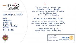 Bravo Santa Sleigh 2023 - Info
