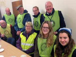 The Rotary Team - including Oswestry School Interactors