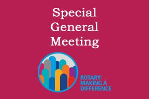 Special General Meeting