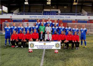 Sponsorship of Sutton Coldfield Town Football Club