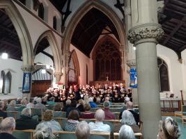 Dewsbury Rock Choir concert at St Thomas Church
