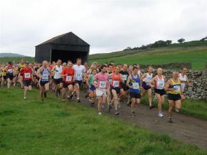 Runners at the start