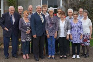 Powys Eisteddfod group at The Sweeney Hall Hotel