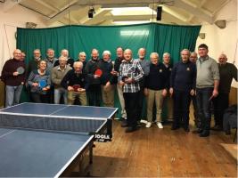 Table Tennis Challenge with Bideford Bridge Club
(Colin Taylor Trophy 2018)