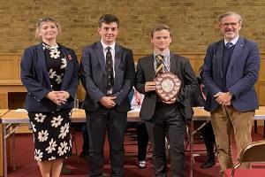 The Bishop's Stortford High School with President Hugo Richardson