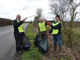 Sep 2014 Litter Pick in Histon Area