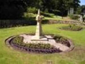 Rotary sponsored Sun Dial in The Lodge