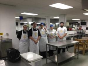 The Young Chefs ready for action