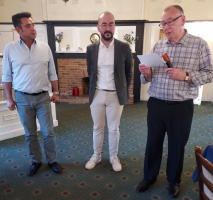 Tolga Kilic is inducted