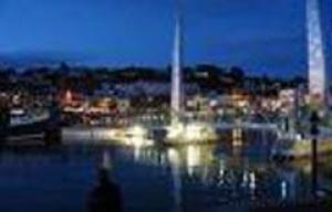 Torquay at night