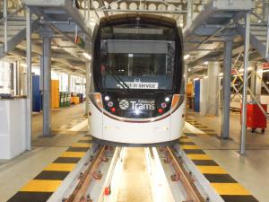 Visit to Edinburgh Tram Depot