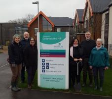 Supporting the ENVIRONMENT- Tree planting at Otterbourne Hill