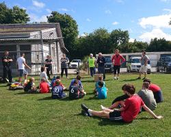 Boscawen supports football coaching for young people