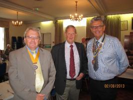 Fellowship visit to Rotary Club of Banbury