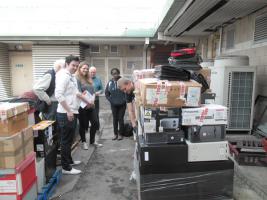 From The Gyle to Ghana - Our First Shipment