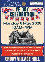Look out for our posters around Groby and other villages... we'd love you to join the party fun!