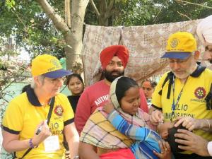 Paul Harvey of The Rotary Club of Bishop